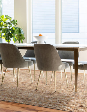 Natural 9' x 12' Chunky Jute Rectangle Area Rug 100% All Natural Jute Sustainable Eco-Friendly Carpet Mat for Natural Interior Design Homes for Sale at Rug Engine