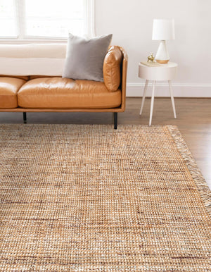 Natural 9' x 12' Chunky Jute Rectangle Area Rug 100% All Natural Jute Sustainable Eco-Friendly Carpet Mat for Natural Interior Design Homes for Sale at Rug Engine