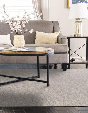 Gray 9' x 12' Lattice Wool Rectangle Area Rug All Natural Hand Woven Geometric Wool Carpet for Living, Dining, Office, Dorm Room Indoor Decor for Sale at Rug Engine
