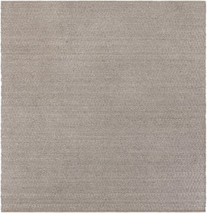 Gray 7' 10 x 7' 10 Lattice Wool Square Area Rug All Natural Hand Woven Geometric Wool Carpet for Living, Dining, Office, Dorm Room Indoor Decor for Sale at Rug Engine