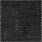 Black 7' 10 x 7' 10 Lattice Wool Square Area Rug All Natural Hand Woven Geometric Wool Carpet for Living, Dining, Office, Dorm Room Indoor Decor for Sale at Rug Engine