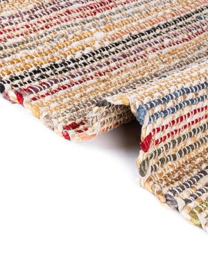 Multicolor 7' 10 x 7' 10 Chunky Jute Square Area Rug 100% All Natural Jute Sustainable Eco-Friendly Carpet Mat for Natural Interior Design Homes for Sale at Rug Engine