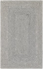 Gray 3' 1 x 5' 1 Tweed Braided Jute Rectangle Area Rug 100% All Natural Jute Hand Braided in India Carpet for Unique Luxury Home Interiors for Sale at Rug Engine