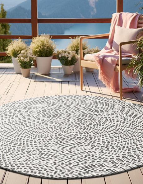 Gray 10' x 10' Tweed Braided Jute Round Area Rug 100% All Natural Jute Hand Braided in India Carpet for Unique Luxury Home Interiors for Sale at Rug Engine
