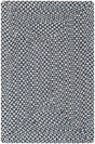 Navy Blue 2' x 3' 1 Tweed Braided Jute Rectangle Area Rug 100% All Natural Jute Hand Braided in India Carpet for Unique Luxury Home Interiors for Sale at Rug Engine
