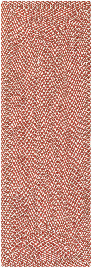 Rust Red 2' x 6' 1 Tweed Braided Jute Runner Area Rug 100% All Natural Jute Hand Braided in India Carpet for Unique Luxury Home Interiors for Sale at Rug Engine