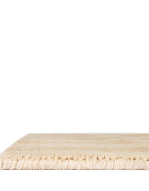 Beige 10' x 10' Jill Zarin Striped Wool Square Area Rug 80% Wool & 20% Cotton Hand Made Luxury All Natural Carpet for Interior Design for Sale at Rug Engine