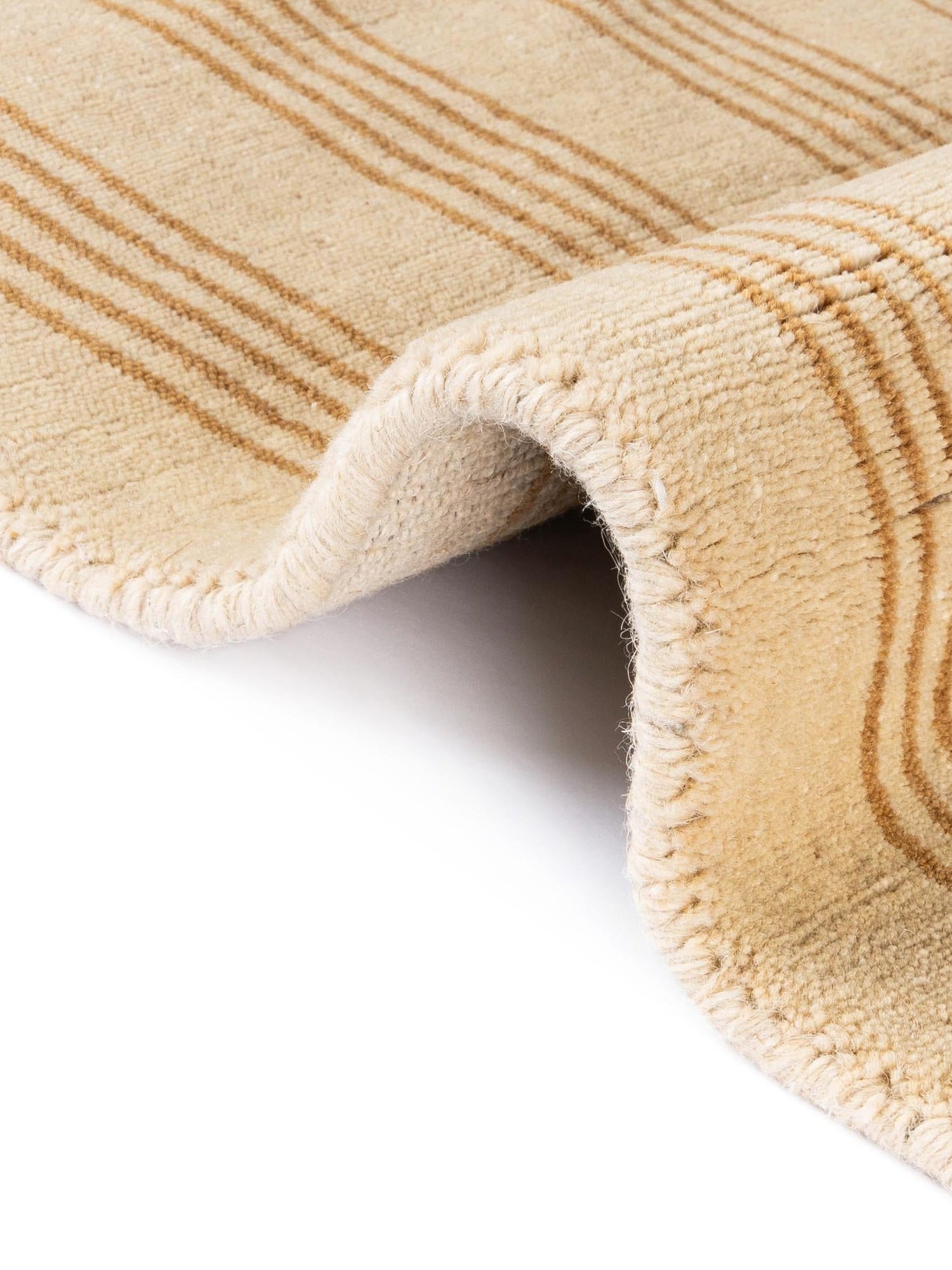 Beige 10' x 10' Jill Zarin Striped Wool Square Area Rug 80% Wool & 20% Cotton Hand Made Luxury All Natural Carpet for Interior Design for Sale at Rug Engine