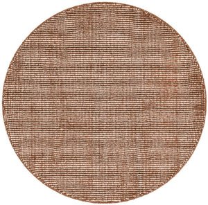 Cocoa Bean Brown 3' 1 x 3' 1 Jill Zarin English Manor Round Area Rug 100% Premium Natural Wool Handwoven Carpet for Living Rooms, Office Space, Bedrooms, Dorms for Sale at Rug Engine