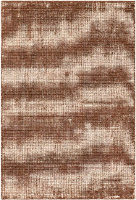 Cocoa Bean Brown 4' 1 x 6' 1 Jill Zarin English Manor Rectangle Area Rug 100% Premium Natural Wool Handwoven Carpet for Living Rooms, Office Space, Bedrooms, Dorms for Sale at Rug Engine