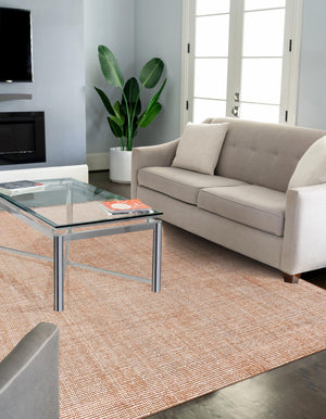 Cocoa Bean Brown 9' x 12' Jill Zarin English Manor Rectangle Area Rug 100% Premium Natural Wool Handwoven Carpet for Living Rooms, Office Space, Bedrooms, Dorms for Sale at Rug Engine