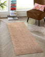 Cocoa Bean Brown 2' x 8' Jill Zarin English Manor Runner Area Rug 100% Premium Natural Wool Handwoven Carpet for Living Rooms, Office Space, Bedrooms, Dorms for Sale at Rug Engine