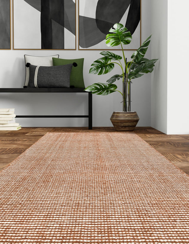 Cocoa Bean Brown 2' x 8' Jill Zarin English Manor Runner Area Rug 100% Premium Natural Wool Handwoven Carpet for Living Rooms, Office Space, Bedrooms, Dorms for Sale at Rug Engine