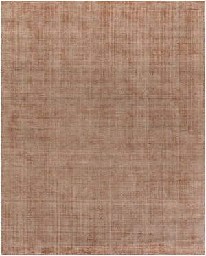 Cocoa Bean Brown 8' x 10' Jill Zarin English Manor Rectangle Area Rug 100% Premium Natural Wool Handwoven Carpet for Living Rooms, Office Space, Bedrooms, Dorms for Sale at Rug Engine