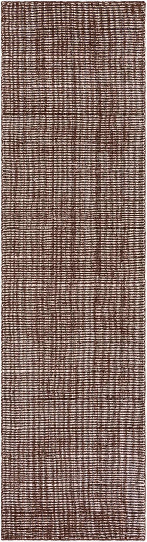 Mocha Brown 2' 7 x 10' Jill Zarin English Manor Runner Area Rug 100% Premium Natural Wool Handwoven Carpet for Living Rooms, Office Space, Bedrooms, Dorms for Sale at Rug Engine