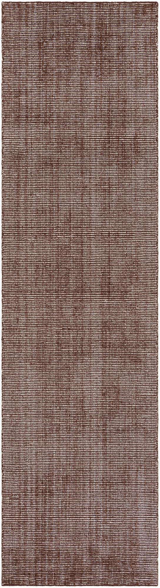 Mocha Brown 2' 7 x 10' Jill Zarin English Manor Runner Area Rug 100% Premium Natural Wool Handwoven Carpet for Living Rooms, Office Space, Bedrooms, Dorms for Sale at Rug Engine
