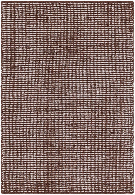 Mocha Brown 2' 2 x 3' 1 Jill Zarin English Manor Rectangle Area Rug 100% Premium Natural Wool Handwoven Carpet for Living Rooms, Office Space, Bedrooms, Dorms for Sale at Rug Engine