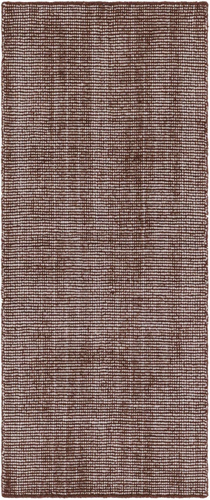 Mocha Brown 2' x 5' 1 Jill Zarin English Manor Runner Area Rug 100% Premium Natural Wool Handwoven Carpet for Living Rooms, Office Space, Bedrooms, Dorms for Sale at Rug Engine