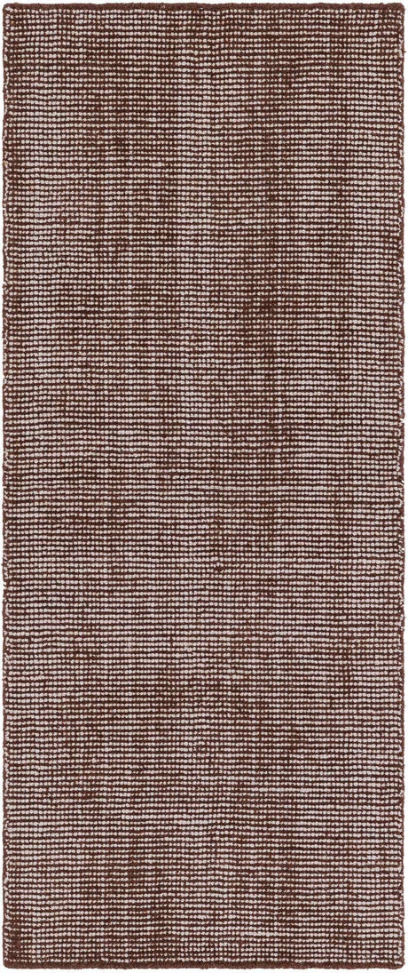 Mocha Brown 2' x 5' 1 Jill Zarin English Manor Runner Area Rug 100% Premium Natural Wool Handwoven Carpet for Living Rooms, Office Space, Bedrooms, Dorms for Sale at Rug Engine