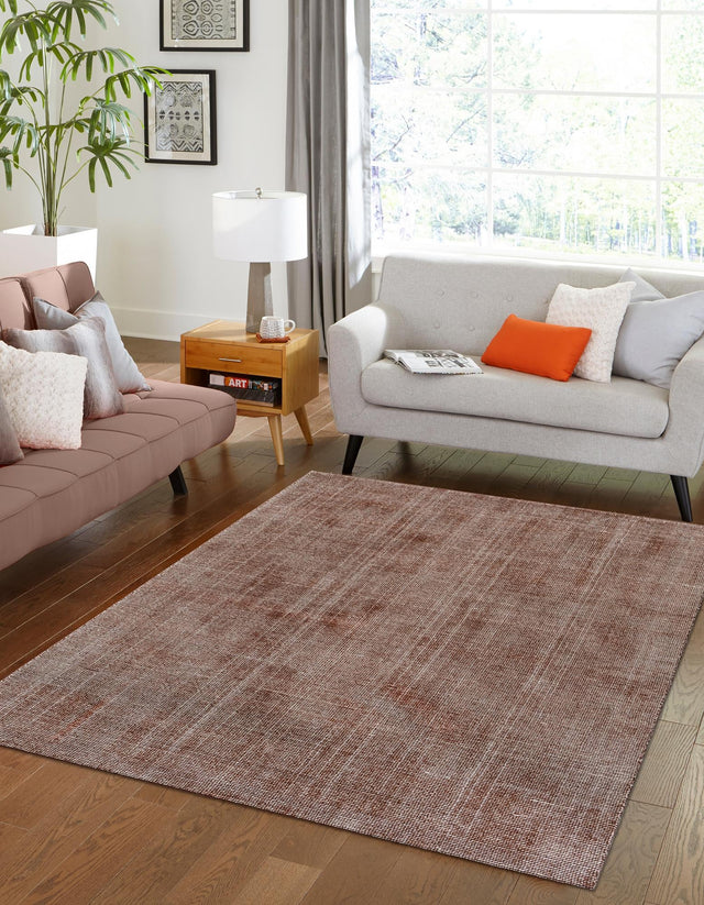 Mocha Brown 2' 2 x 3' 1 Jill Zarin English Manor Rectangle Area Rug 100% Premium Natural Wool Handwoven Carpet for Living Rooms, Office Space, Bedrooms, Dorms for Sale at Rug Engine