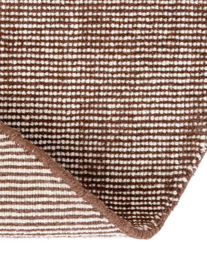 Mocha Brown 3' 1 x 3' 1 Jill Zarin English Manor Round Area Rug 100% Premium Natural Wool Handwoven Carpet for Living Rooms, Office Space, Bedrooms, Dorms for Sale at Rug Engine