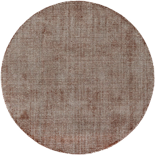 Mocha Brown 6' 1 x 6' 1 Jill Zarin English Manor Round Rug