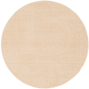 Oat Beige 3' 1 x 3' 1 Jill Zarin English Manor Round Area Rug 100% Premium Natural Wool Handwoven Carpet for Living Rooms, Office Space, Bedrooms, Dorms for Sale at Rug Engine