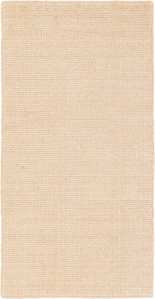 Oat Beige 2' x 4' 1 Jill Zarin English Manor Runner Area Rug 100% Premium Natural Wool Handwoven Carpet for Living Rooms, Office Space, Bedrooms, Dorms for Sale at Rug Engine