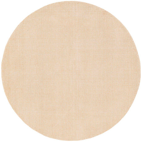 Oat Beige 5' 1 x 5' 1 Jill Zarin English Manor Round Area Rug 100% Premium Natural Wool Handwoven Carpet for Living Rooms, Office Space, Bedrooms, Dorms for Sale at Rug Engine
