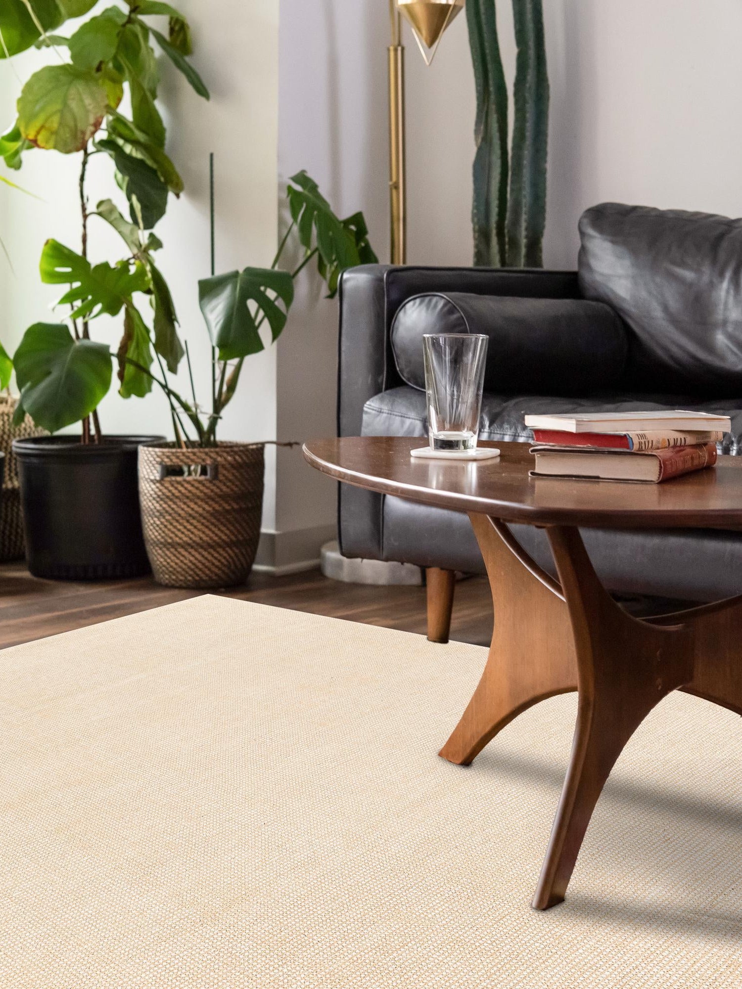 Oat Beige 3' 3 x 5' 3 Jill Zarin English Manor Rectangle Area Rug 100% Premium Natural Wool Handwoven Carpet for Living Rooms, Office Space, Bedrooms, Dorms for Sale at Rug Engine