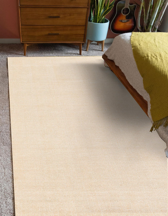 Oat Beige 5' 1 x 8' Jill Zarin English Manor Rectangle Area Rug 100% Premium Natural Wool Handwoven Carpet for Living Rooms, Office Space, Bedrooms, Dorms for Sale at Rug Engine