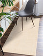 Oat Beige 2' x 6' 1 Jill Zarin English Manor Runner Area Rug 100% Premium Natural Wool Handwoven Carpet for Living Rooms, Office Space, Bedrooms, Dorms for Sale at Rug Engine
