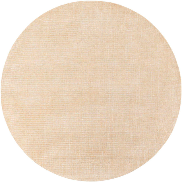 Oat Beige 7' 10 x 7' 10 Jill Zarin English Manor Round Area Rug 100% Premium Natural Wool Handwoven Carpet for Living Rooms, Office Space, Bedrooms, Dorms for Sale at Rug Engine
