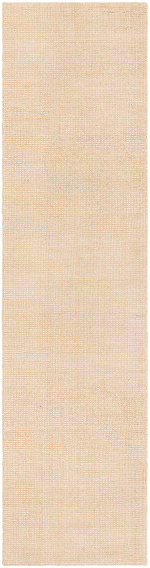 Oat Beige 2' x 8' Jill Zarin English Manor Runner Area Rug 100% Premium Natural Wool Handwoven Carpet for Living Rooms, Office Space, Bedrooms, Dorms for Sale at Rug Engine