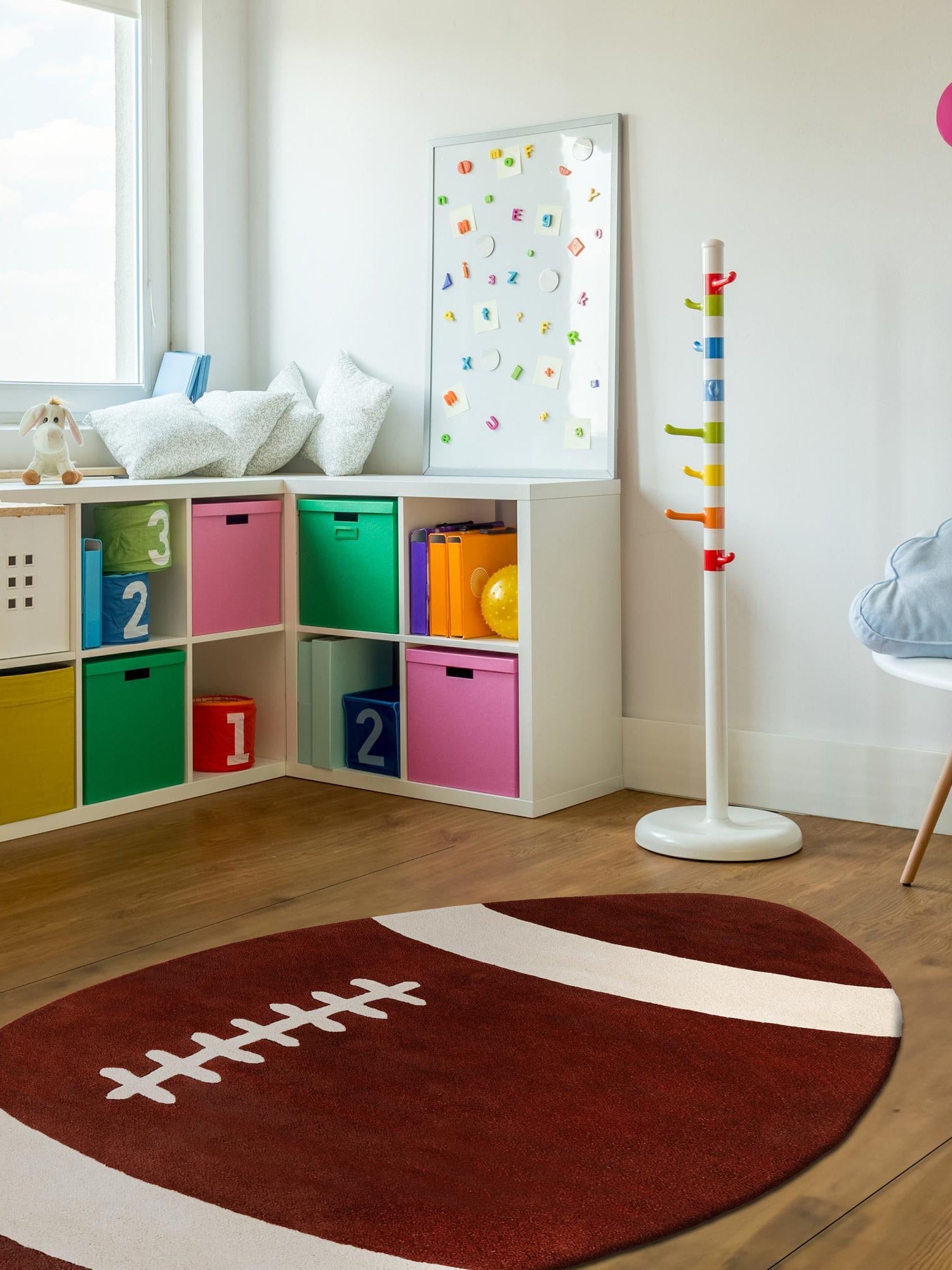 Brown 3' x 5' 4 Playtime Kids Wool Freeform Area Rug for Baby Nursery, Toddler Playroom,  Bedrooms Hand Tufted High Quality Dense  Wool Pile Natural Carpet for Sale at Rug Engine