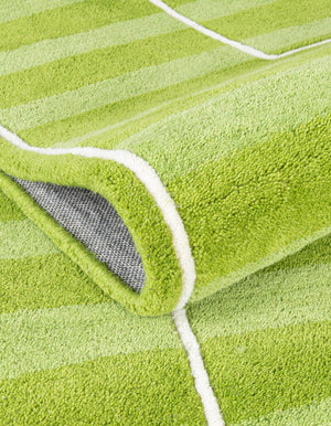 Green 2' x 3' 1 Playtime Kids Wool Rectangle Rug