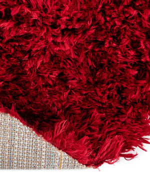 Lipstick 4' 1 x 6' 1 Marilyn Monroe Opulence Shag Oval Area Rug Thick Soft Touch Fluffy & Plush Shaggy Pile