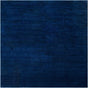 Navy Blue 7' 10 x 7' 10 Williamsburg Square Area Rug 100% Polypropylene With Cotton Backing Durable Easy Clean Stain Resistant Carpet for Sale at Rug Engine