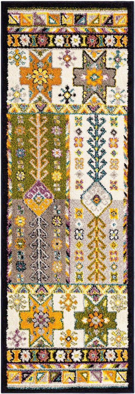 Multicolor 2' x 6' 1 Penrose Runner Area Rug