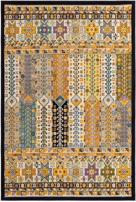 Multicolor 6' 1 x 9' Penrose Rectangle Area Rug