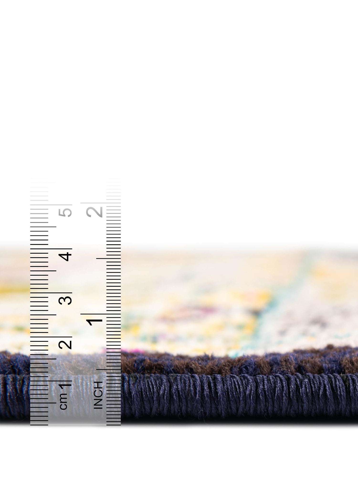 Multicolor 5' 3 x 5' 3 Penrose Round Area Rug