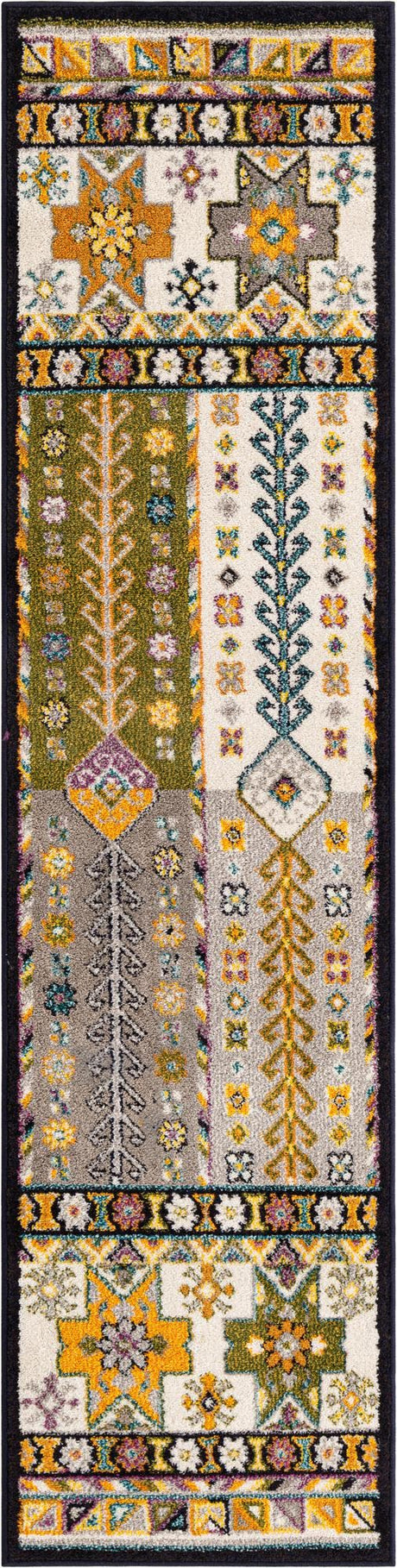 Multicolor 2' x 8' Penrose Runner Area Rug
