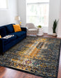 Navy Blue 9' x 12' Penrose Rectangle Area Rug
