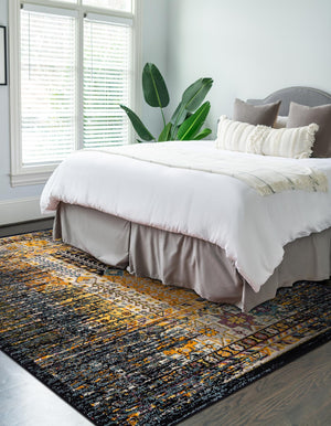 Navy Blue 9' x 12' Penrose Rectangle Area Rug