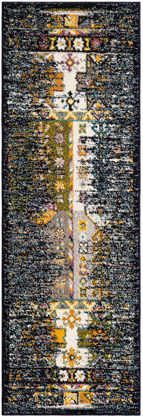 Navy Blue 2' x 6' 1 Penrose Runner Area Rug