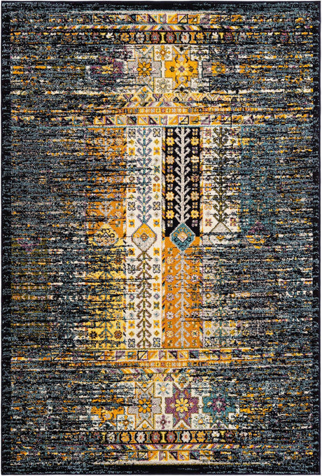 Navy Blue 6' 1 x 9' Penrose Rectangle Area Rug