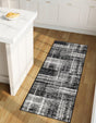 Black 2' 7 x 10' Laguna Runner Area Rug 100% Polypropylene Modern Contemporary Carpet for Bedrooms, Living Room, Dining, Office for Sale at Rug Engine