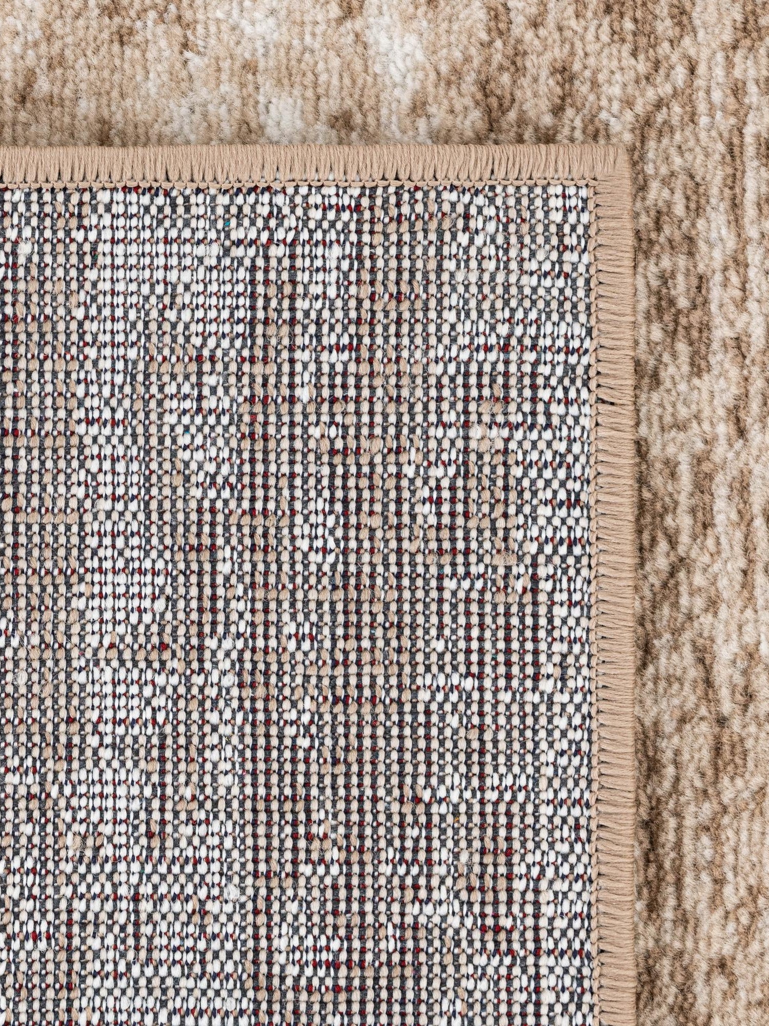 Beige 4' 1 x 6' 1 Laguna Rectangle Area Rug 100% Polypropylene Modern Contemporary Carpet for Bedrooms, Living Room, Dining, Office for Sale at Rug Engine