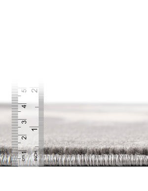 Gray and Light Brown 5' 3 x 8' Laguna Rectangle Area Rug 100% Polypropylene Modern Contemporary Carpet for Bedrooms, Living Room, Dining, Office for Sale at Rug Engine