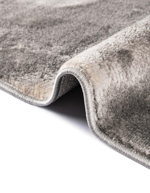 Gray and Light Brown 5' 3 x 8' Laguna Rectangle Area Rug 100% Polypropylene Modern Contemporary Carpet for Bedrooms, Living Room, Dining, Office for Sale at Rug Engine